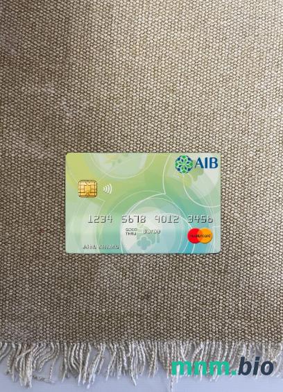 Afghanistan International bank wygląd zdjęcia mastercard skan PSD + zdjęcie